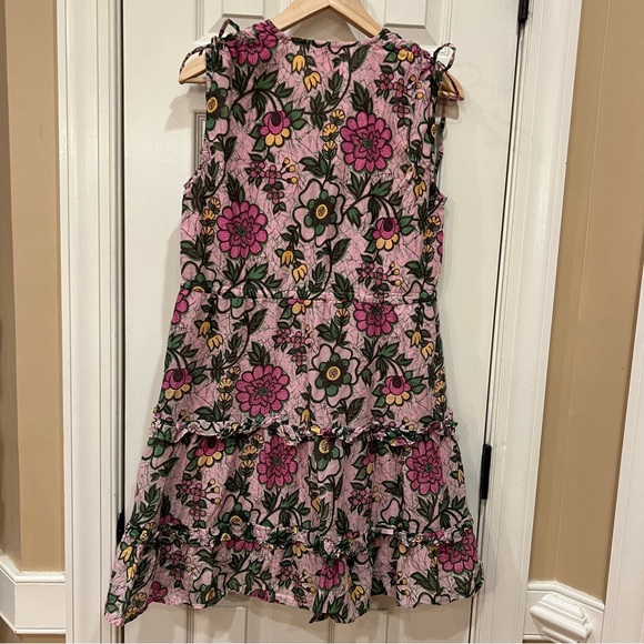 Banjanan Becca Dress Freyja Flower Lilac Sachet Print Women’s Medium - Picture 8 of 8